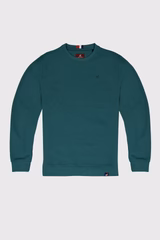 Sudadera Lavada Fade Out Verde Botella