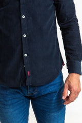 Camisa MicroPana Marino