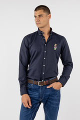 Camisa Oxford MrWilliot Marino
