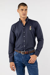 Camisa Oxford MrWilliot Marino
