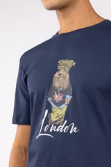 Camiseta Mr Williot London Marino