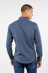 Camisa Espiga Marino