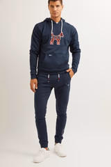 Sudadera Capucha Doggy Marino