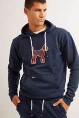 Sudadera Capucha Doggy Marino