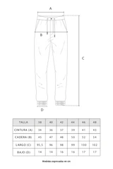 Pantalón Jogger Vaquero