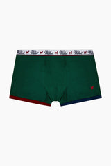 Boxer Liso Verde Botella