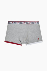 Boxer Liso Gris Melange