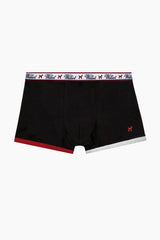 Boxer Liso Negro