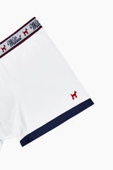 Boxer Liso Blanco
