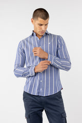 Camisa Raya Harvard Marino