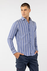 Camisa Raya Harvard Marino