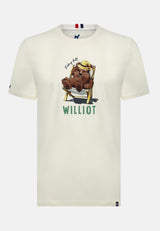 Camiseta Mr Williot Chill Amarillo Pastel