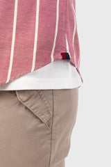 Camisa Raya Harvard Burdeos