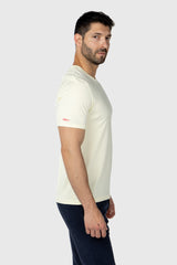 Camiseta Life Amarillo Pastel