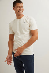 Camiseta Williot Tejido Toalla Crema