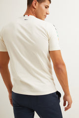 Camiseta Williot Tejido Toalla Crema