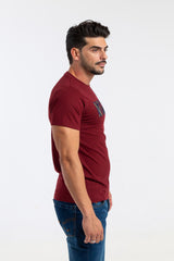 Camiseta Williot Tejido Burdeos