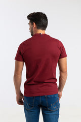 Camiseta Williot Tejido Burdeos
