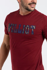 Camiseta Williot Tejido Burdeos