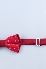 Pajarita Roja con Estampado Estrella