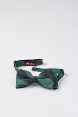 Pajarita a Rayas Marino Verde