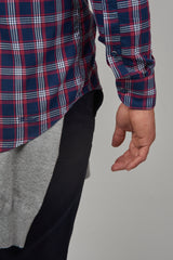 Camisa Viella Rojo Marino