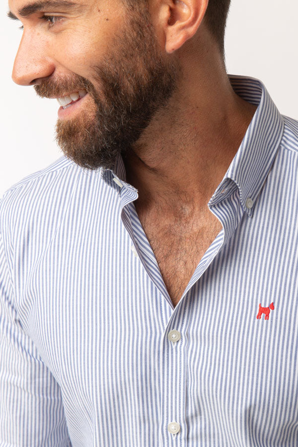 Camisa Ray Oxford Marino