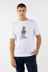 Camiseta Mr Williot London Crema