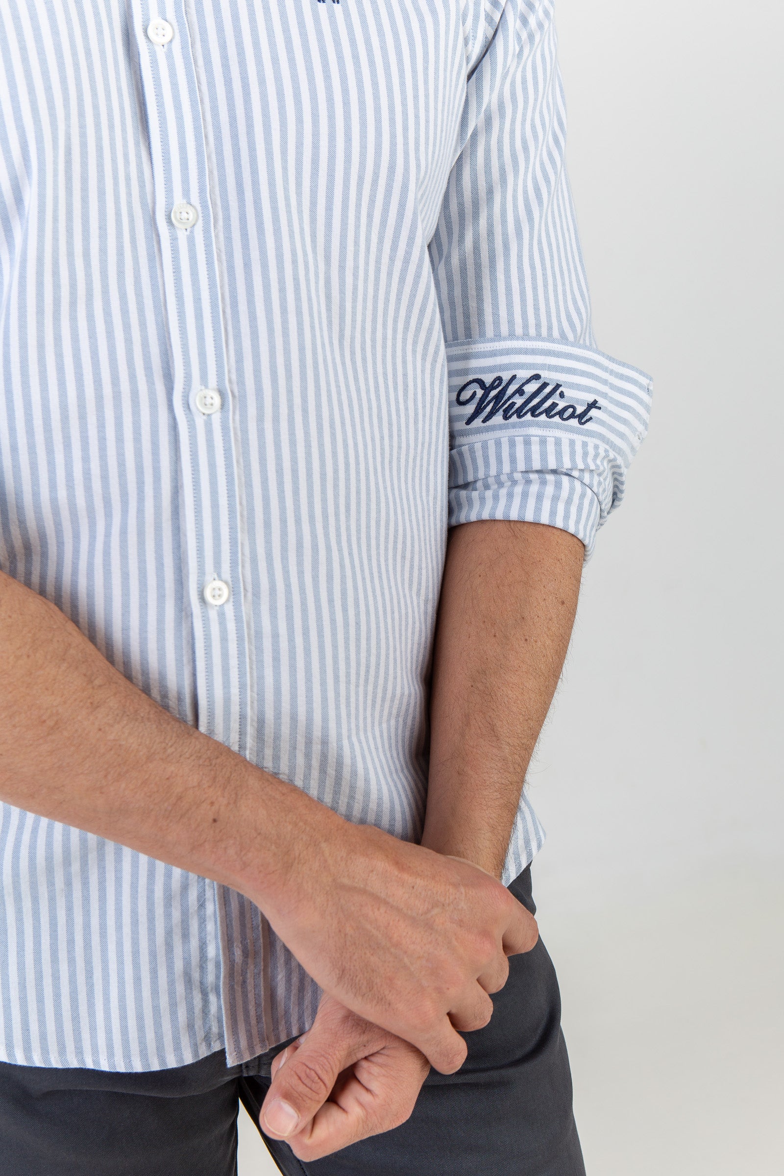 Camisa Ray Oxford Marino