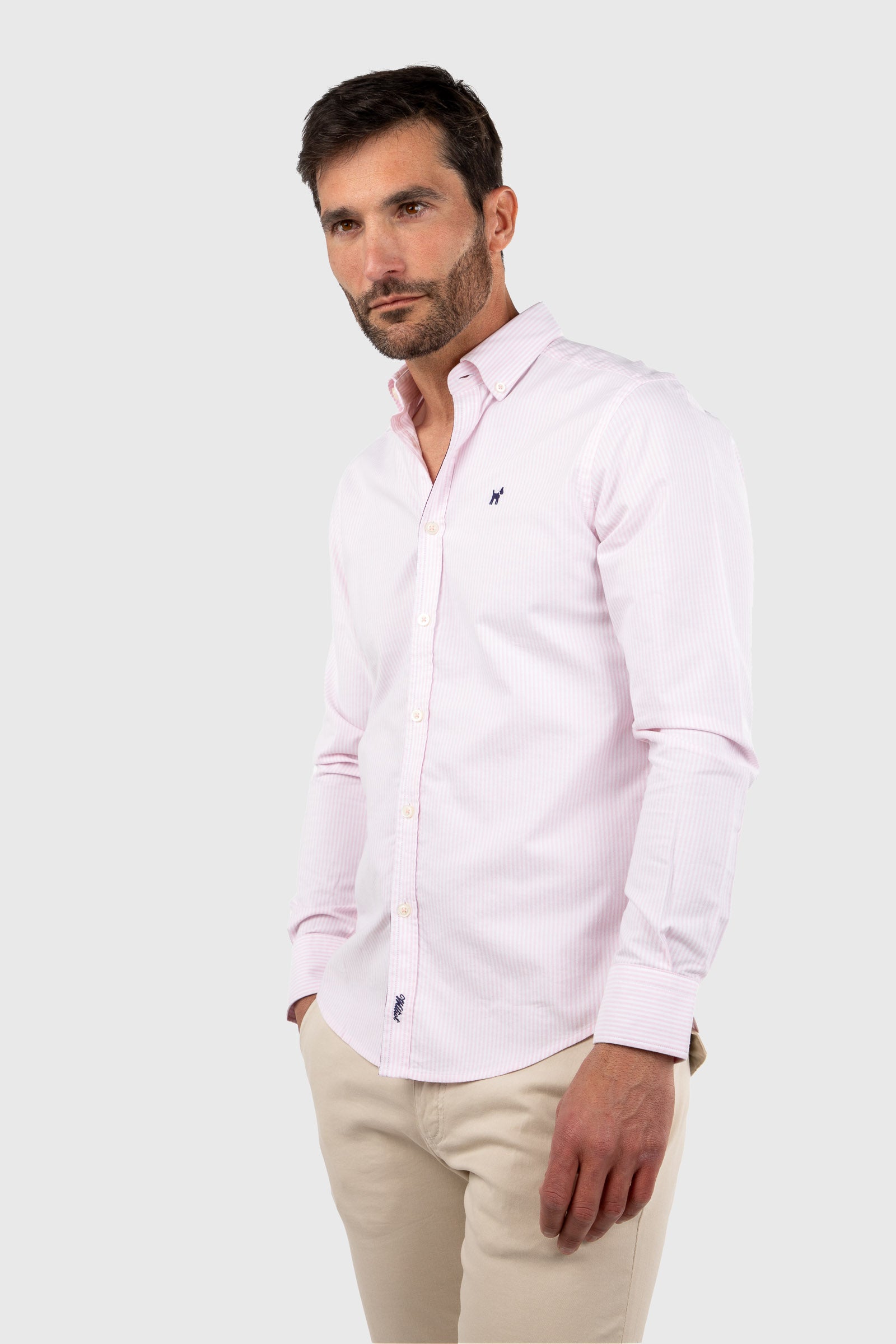 Camisa Oxford Raya Kodak Rosa
