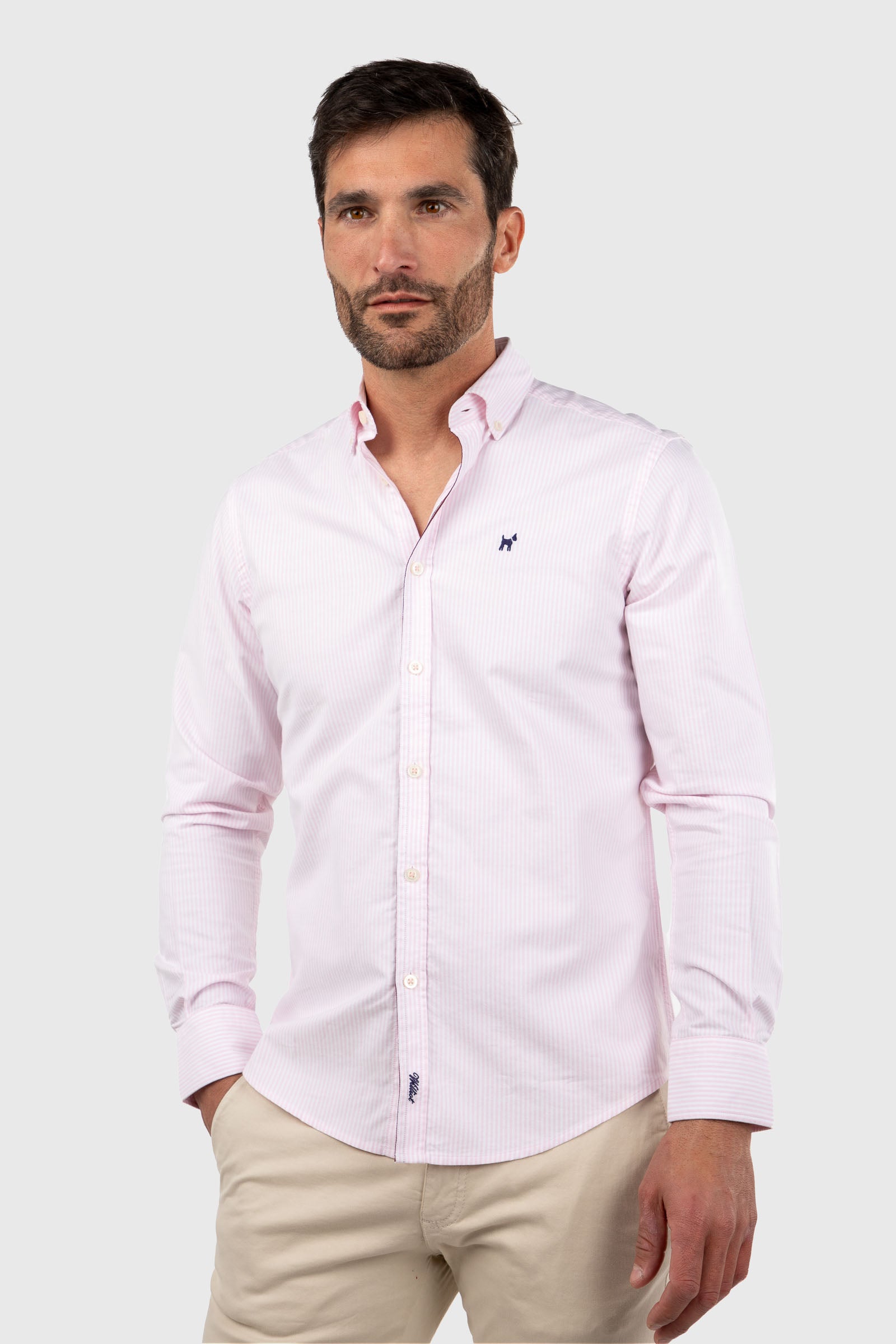 Camisa Oxford Raya Kodak Rosa