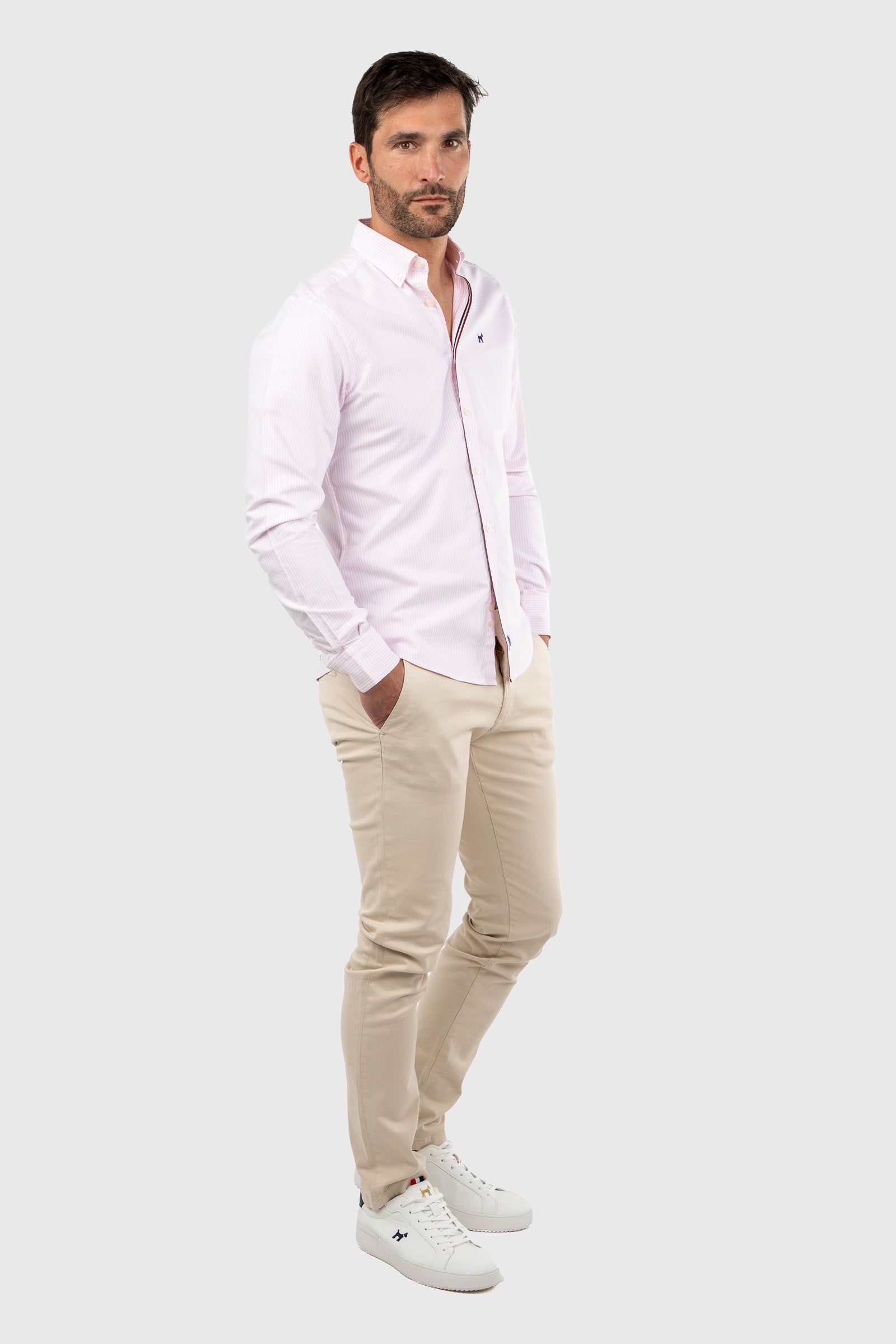 Camisa Oxford Raya Kodak Rosa