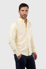Camisa Oxford Slim Fit Amarillo