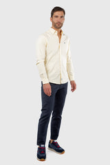 Camisa Oxford Slim Fit Amarillo