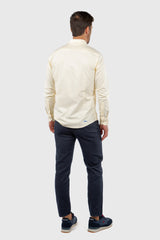 Camisa Oxford Slim Fit Amarillo