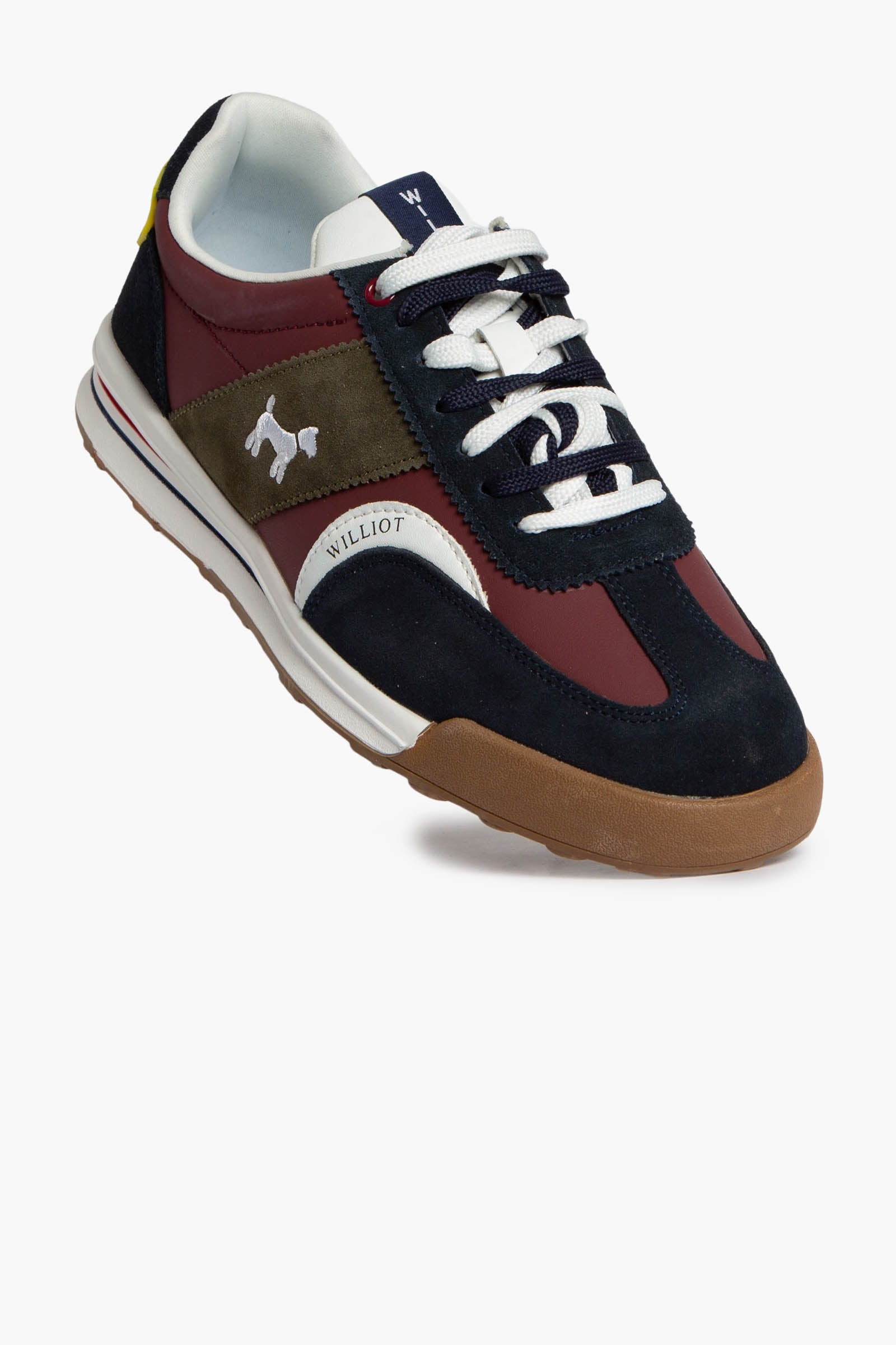 Sneaker Urban Multicolor Burdeos