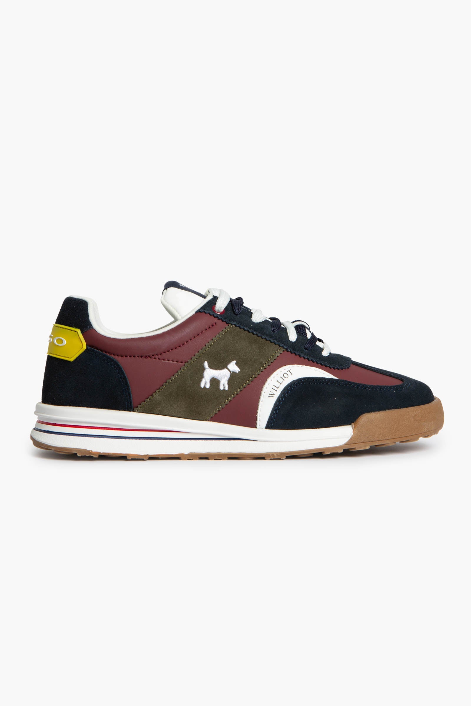 Sneaker Urban Multicolor Burdeos