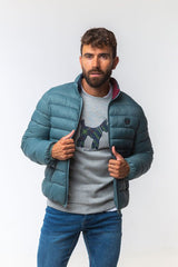Chaqueta Acolchado Petróleo