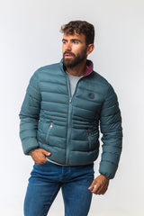 Chaqueta Acolchado Petróleo