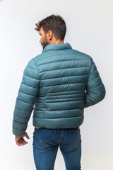 Chaqueta Acolchado Petróleo