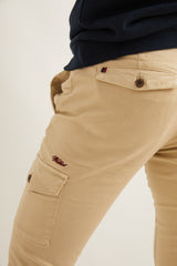Pantalón Cargo Beige