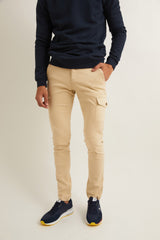 Pantalón Cargo Beige