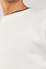 Sudadera Parche Bandera Crema