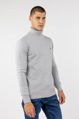 Jersey Cuello Vuelto Gris