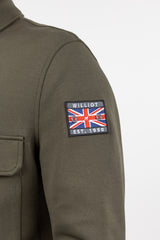 Sobrecamisa Tejido Técnico Verde Militar