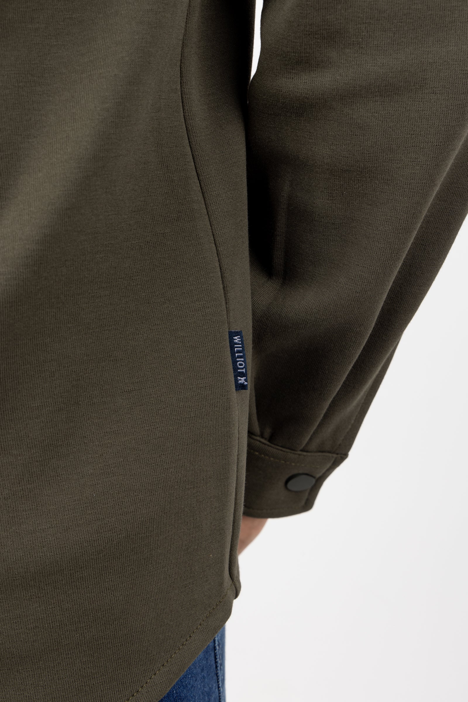 Sobrecamisa Tejido Técnico Verde Militar