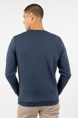 Sudadera Parche Bandera Marino