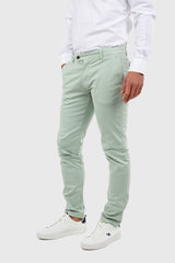 Pantalón Chino Slim Verde Menta