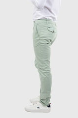 Pantalón Chino Slim Verde Menta