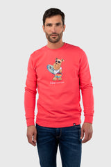 Sudadera Mr Williot Surf Coral